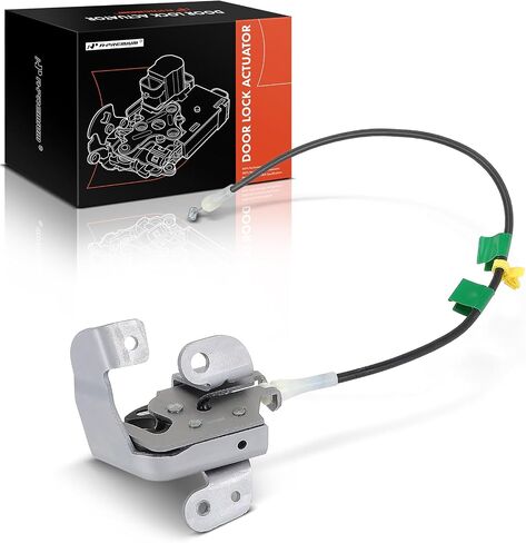 A-Premium Rear Upper Door Latch Assembly Compatible with Ford Ranger 1998-2011, Left Driver Side Rear Door Lock Cylinder with Cable, AL5Z-13264A27-B, AL5Z13264A27B in Saudi Arabia