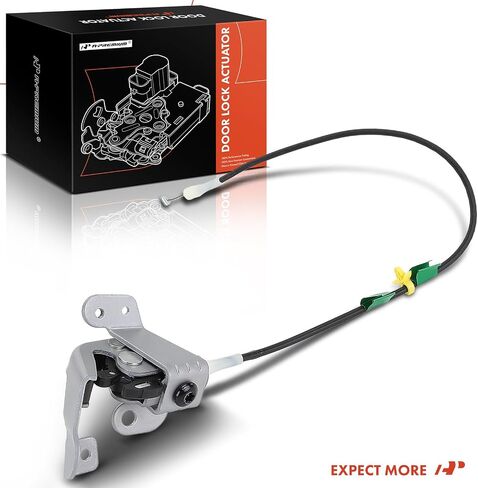 A-Premium Rear Upper Door Latch Assembly Compatible with Ford Ranger 1998-2011, Left Driver Side Rear Door Lock Cylinder with Cable, AL5Z-13264A27-B, AL5Z13264A27B in Saudi Arabia