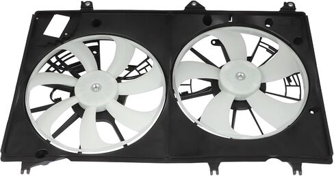 مجموعة مروحة تبريد المحرك الرادياتير FIT 2010-2013 ل Toyota Highlander ، Chaiator Condenser Assombly Assember Driver Side/LH RH TO3115171 167110P190 in Saudi Arabia
