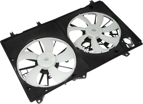 مجموعة مروحة تبريد المحرك الرادياتير FIT 2010-2013 ل Toyota Highlander ، Chaiator Condenser Assombly Assember Driver Side/LH RH TO3115171 167110P190 in Saudi Arabia