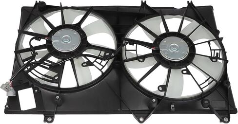 مجموعة مروحة تبريد المحرك الرادياتير FIT 2010-2013 ل Toyota Highlander ، Chaiator Condenser Assombly Assember Driver Side/LH RH TO3115171 167110P190 in Saudi Arabia
