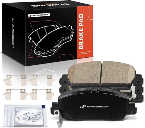 مجموعة فرامل القرص الخزفية الأمامية A-Premium متوافقة مع Honda Accord 2013-2022 ، HR-V 2016-2022 ، 1.5L 1.8L 2.0L 3.4L 3.5L ، 4 PCS in Saudi Arabia