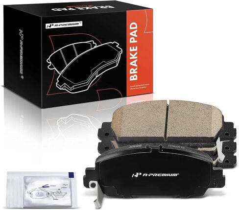 مجموعة فرامل القرص الخزفية الأمامية A-Premium متوافقة مع Honda Accord 2013-2022 ، HR-V 2016-2022 ، 1.5L 1.8L 2.0L 3.4L 3.5L ، 4 PCS in Saudi Arabia