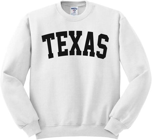 Teesandtankyou Texas State College Style Sweatshirt للجنسين in Kuwait