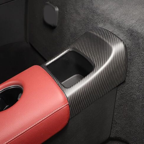 ألياف الكربون الحقيقية المتوافقة مع Toyota supra GR A90 A91 MK5 2018 2018 2020 2021 2022 2023 2024 CAR COR REARREST STORAGE COLLED CORPARTMENT TRIM in Saudi Arabia