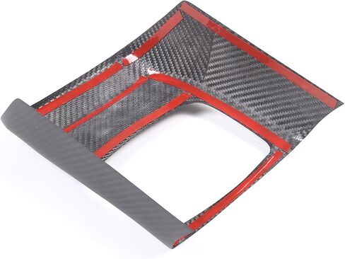 ألياف الكربون الحقيقية المتوافقة مع Toyota supra GR A90 A91 MK5 2018 2018 2020 2021 2022 2023 2024 CAR COR REARREST STORAGE COLLED CORPARTMENT TRIM in Saudi Arabia