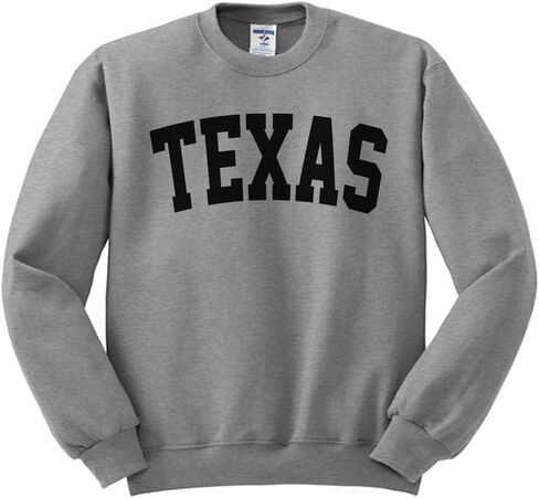 Teesandtankyou Texas State College Style Sweatshirt للجنسين in Kuwait