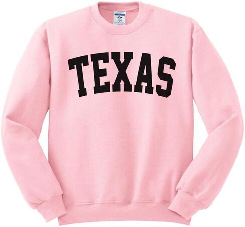Teesandtankyou Texas State College Style Sweatshirt للجنسين in Kuwait