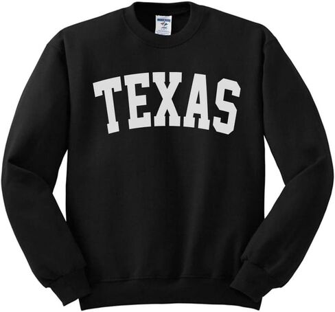 Teesandtankyou Texas State College Style Sweatshirt للجنسين in Kuwait