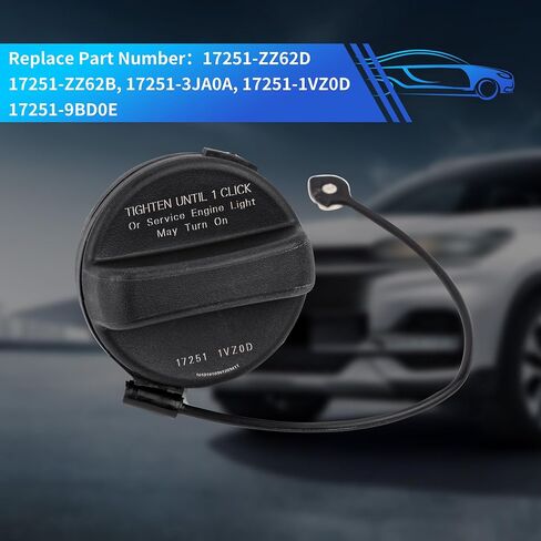 Rldym Fuel Tank Gas Cap 17251-ZZ62B for Nissan NV1500 NV2500 2012-2020, for Pathfinder 2011 2012, for Titan 2011-2021, for Xterra 2011-2015, for Armada 2011-2013, Replace# 17251-ZZ62D in Saudi Arabia