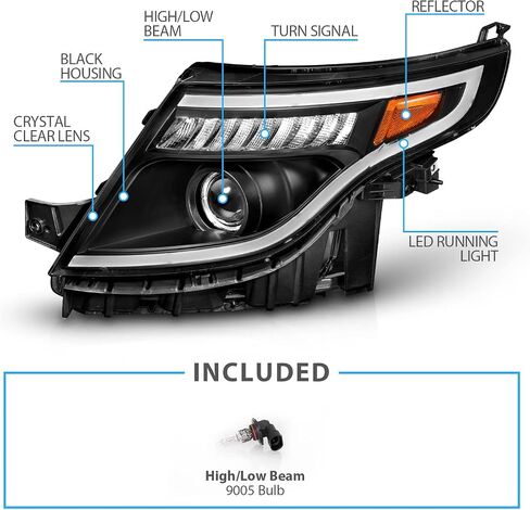 Amerilite لعام 2011-2015 Ford Explorer LED Tube Signal Projecr in Saudi Arabia