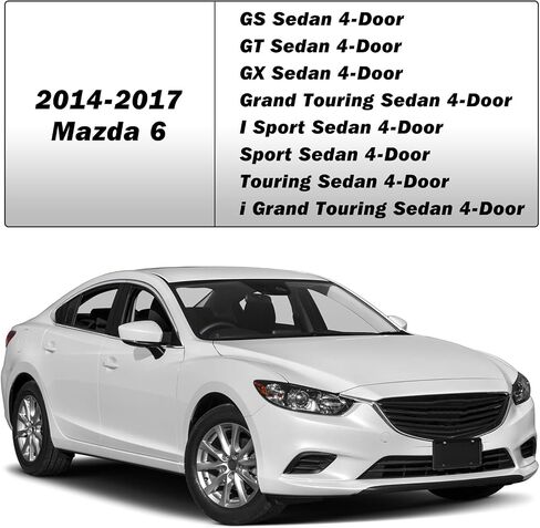 Halogen Type Projector Headlight Assembly Fit for 2014-2017 Mazda 6 Sedan 4-Door with All Bulbs OE Style Headlamp Replacement Passenger & Driver Side in Saudi Arabia