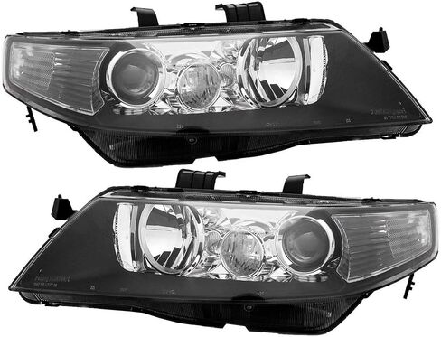 TRIBLE SIX Pair of Headlight Assembly Replacement for 2004 2005 2006 Acura TSX Base 2.4L l4 AC2518106 AC2519106 in Saudi Arabia