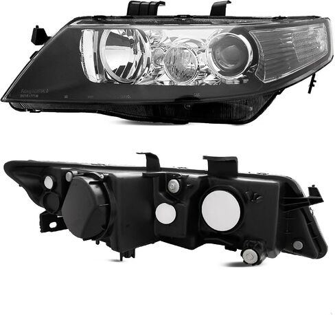 TRIBLE SIX Pair of Headlight Assembly Replacement for 2004 2005 2006 Acura TSX Base 2.4L l4 AC2518106 AC2519106 in Saudi Arabia