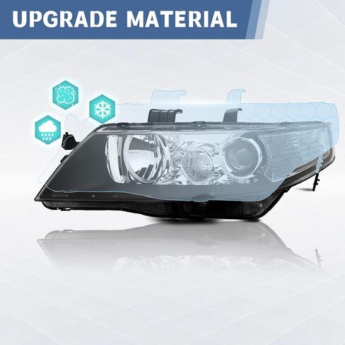 TRIBLE SIX Pair of Headlight Assembly Replacement for 2004 2005 2006 Acura TSX Base 2.4L l4 AC2518106 AC2519106 in Saudi Arabia