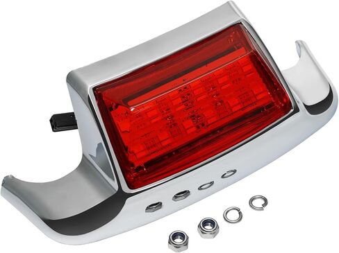 عدسة الدخان الأمامية Fender Tip LED LED ل Harley Electra Glide 1980-2013 Heritage Softail Classic FLSTC 1986-2008 in Saudi Arabia