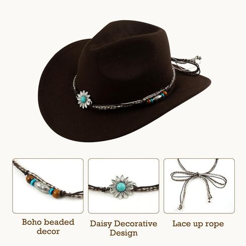 حزام سلسلة Docila Western Turquoise Hat Band Women Cowboy Metal Brand Bress Dress Weist Lock in Kuwait