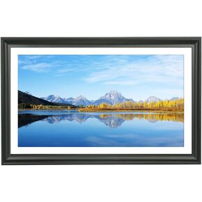 12x20 Panoramic Picture Frames Displays Picture 12x20 or 10x18 with White Mat Rectangular Poster Frame 12x20 Real Wood Photo Frames10x18 Picture Frame Black with Hanging Hardware