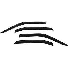 OCPTY Window Visors Fits for 2000-2004 for Nissan Xterra Tape-on Rain Guards, Side Window Deflectors, 4 Pieces(2pcs for Front Doors and 2pcs for Rear Doors)