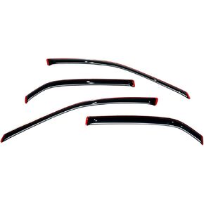 Auto Ventshade [AVS] In-Channel Ventvisor / Rain Guards | Fits 1998 - 2002 Honda Accord Sedan- Smoke, 4 pcs. | 194959