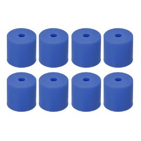 MECCANIXITY Silicone Leveling Column Silicone Buffer 18mm Black Heat-Resistant for 3D Printer Hot Bed 8pcs
