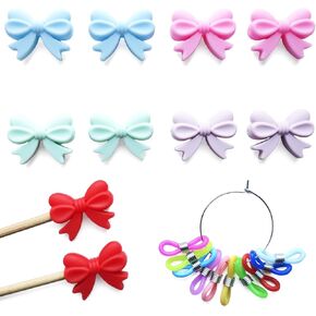 20 Pcs Cat Paw Knitting Needle Stoppers Cute Knitting Needle Point Protectors Silicone Knitting Needle Caps Knitting Needle Tip Covers Knitting Needle Huggers Knitting & Crochet Supplies
