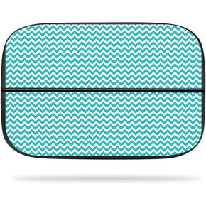 MightySkins Skin Compatible with Elgato Game Capture hd60s - Turquoise Chevron | Protective, Durable, and Unique Vinyl Decal wrap Cover | Easy to Apply, Remove, and Change Styles | Made in The USA