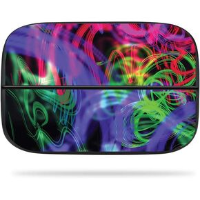 غلاف MightySkins متوافق مع Elgato Game Capture hd60s - Neon Splatter | غطاء ملتف واقٍ ومتين وفريد ​​من نوعه من الفينيل | سهل التطبيق والإزالة وتغيير الأنماط | صنع في الولايات المتحدة الأمريكية