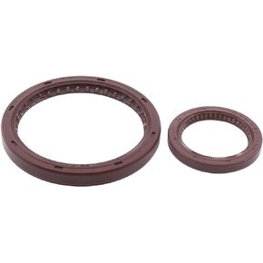 ApplianPar Front Rear Oil Pump Main Crankshaft Seal for Honda Civic 2006-2013 for Acura TSX RSX