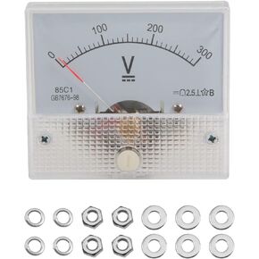 Heyiarbeit 0-20V DC Analog Panel Voltage Gauge 85C1 Volt Meter for Voltage Measurement Devices 1Pcs