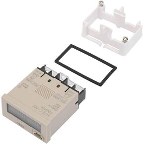 H7EC NV Electronic Counter DC 3-36V Digital Electric Counter Totalizer with 8 Digit LCD Display