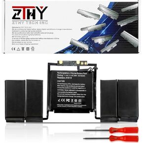 ZTHY A1706 A1819 استبدال بطارية الكمبيوتر المحمول لجهاز MacBook Pro 13 بوصة A1706 Touch Bar أواخر 2016 منتصف 2017 EMC 3071 EMC 3163 الإصدار MLH12LL/A MPXV2LL/A MLVP2LL/A MNQF2LL/A MNQG2LL/A 11.4V 49.2Wh 4314mAh in Kuwait