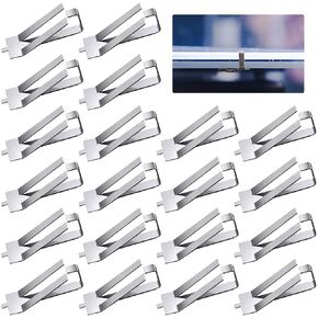 PAGOW 20pcs Glass Bed Spring Turn Clips for Ender 3 Pro, Ender 3S, Ender 5 Pro, CR-20 PRO, CR-10S Pro 3D Printer