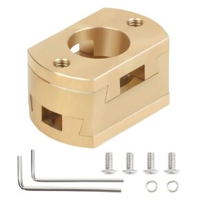 UniTak3D Ender 3 Z-axis Coupler T8 Anti Backlash Oldham Coupling for 8mm Lead Screw Threaded Rod Compatible with Creality Ender 3 Pro,Ender 3 V2/Neo,Ender 3 Neo,Ender 3 S1,Ender 5,CR10 3D Printers