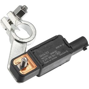 No.68318616AC / Battery Current Sensor for Chrysler Pacifica 2019-2022 for Jeep Compass 2018-2022 / Front Battery Voltage Temperature Sensor/Durable Metal / 1Pcs Black