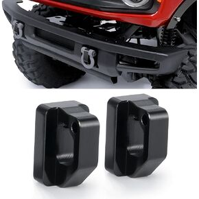 2Pcs Aluminum RC Hitch Tow Shackles Tow Hooks for 1/10 TRX4 Bronco RC Crawler Car