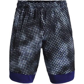 Under Armour Men's Train Stretch Printed Shorts L Blue