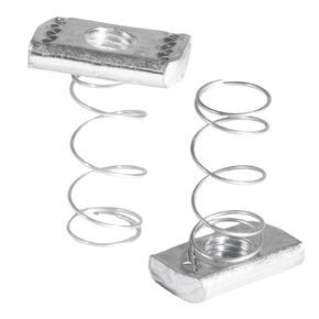 50-Pack of Spring Channel Nut 1/2-13 Size Spring strut Channel Nut with Zinc Electroplate Finish for Easy Installation