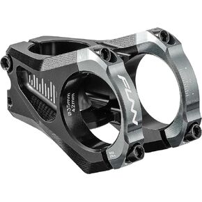 Funn Equalizer Bike Stem with Zero Rise - with 35mm Bar Clamp, 0 Degree Alloy Bike Stem for Mountain Bike and BMX Bike