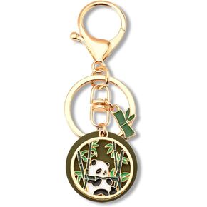 Panda Keychains Birthday Gifts for Women Panda Keychain for Backpack Car Accessories for Girls Boys Panda Lovers