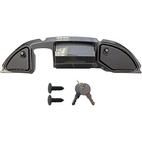 Red Hawk DASH-0097 Dash Compatible With/Replacement For Club Car Tempo, Onward and Precedent, 2008.5 And Newer Carbon Finish Golf Carts