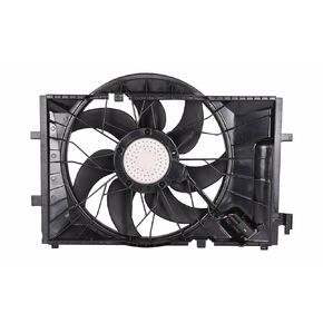 TOPAZ 2035001693 Radiator Cooling Fan Assembly Replacement for Mercedes-Benz C230 C280 C320 C350 CLK320 350 500 2002-2009