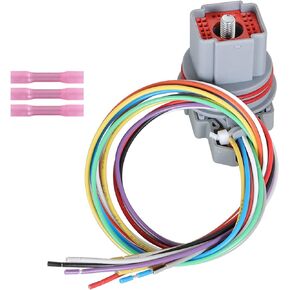 WFLNHB Wire Harness Pigtail Repair Kit Replacement for Ford Shift Solenoid 5R55S 5R55W 5R55N Transmissions - Wire Harness Pigtail Replace 46445AK A46445A 350-0165 16445GK