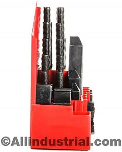58 قطعة من سلسلة Pro-Series 5/8 "T-Slot Clamping Kit Bridgeport Mill Set Up Set 1/2-13 in Kuwait