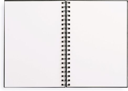 Sketchbook 7 x 10" Black Spiral Hardcover Mixed Media Sketchbook for Drawing, Acid-Free Quality Paper (128 pages) (Union Square & Co. Sketchbooks) (Volume 1) in Saudi Arabia