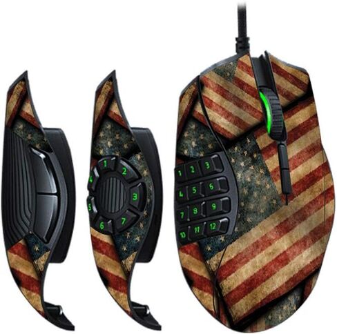 MightySkins Skin Compatible with Razer Naga Trinity - Fun Guns | Protective, Durable, and Unique Vinyl Decal wrap Cover | Easy to Apply, Remove, and Change Styles | Made in The USA in Saudi Arabia