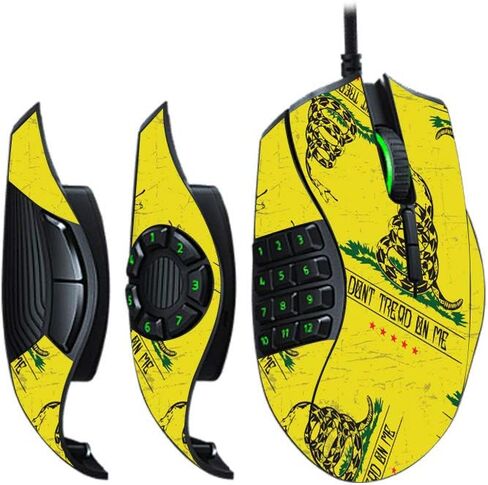 MightySkins Skin Compatible with Razer Naga Trinity - Fun Guns | Protective, Durable, and Unique Vinyl Decal wrap Cover | Easy to Apply, Remove, and Change Styles | Made in The USA in Saudi Arabia