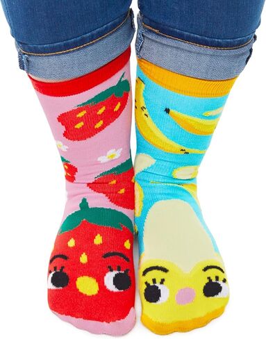 جوارب Pals Fun غير متطابقة على شكل حيوانات للبالغين - جوارب متينة ومريحة ومجنونة وغير تقليدية للجنسين للرجال والنساء، زوج واحد in Kuwait