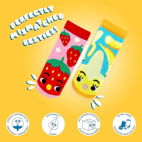 جوارب Pals Fun غير متطابقة على شكل حيوانات للبالغين - جوارب متينة ومريحة ومجنونة وغير تقليدية للجنسين للرجال والنساء، زوج واحد in Kuwait