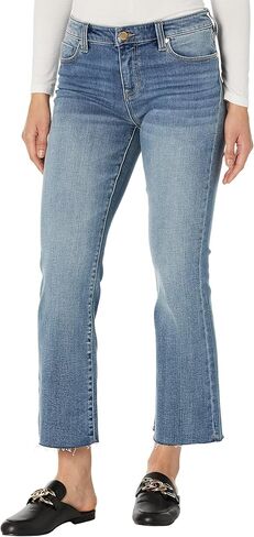 Hannah Cropped Flare with Cut Hem in Fallbrook in Saudi Arabia